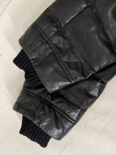 商品画像：レザーダウンジャケット/--/羊革/BLK/8T107// 5