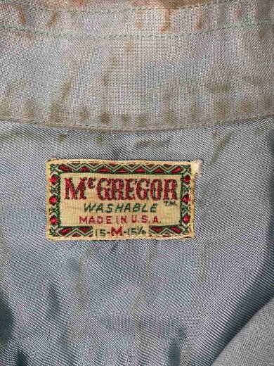 商品画像：50s/USA製/ボーリングシャツ/半袖シャツ/M/--/BLU/// 3
