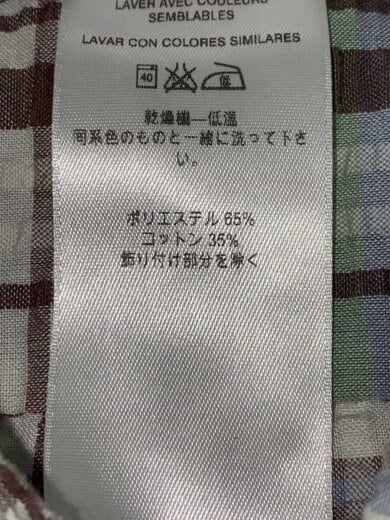 商品画像：パッカーウェアシャツ/半袖シャツ/L/ポリエステル/チェック/53004SP15// 4