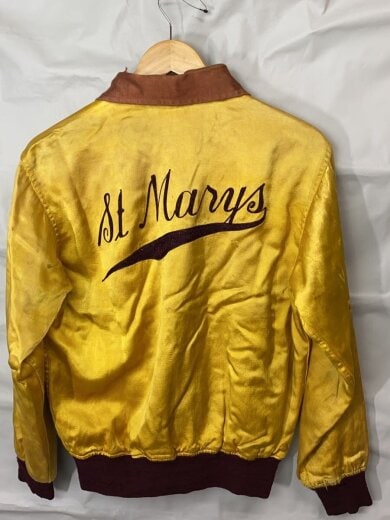 商品画像：MACBEN/40～50s/レーヨンスタジャン/ジャケット/YLW/vintage// 2