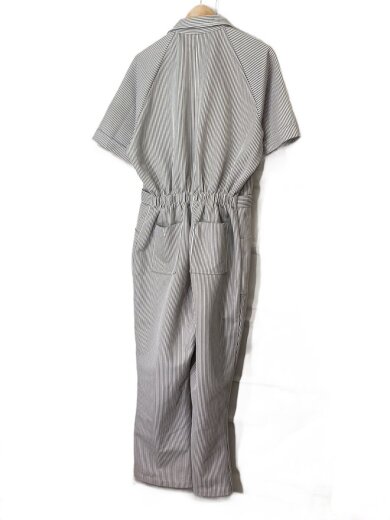 商品画像：70s/ボトム/オールインワン/つなぎ/WHT/ストライプ/VTG// 2