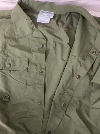 商品画像：Highland Longsleeve Shirt/XL/ポリエステル/GRN/無地// 6