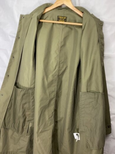 商品画像：ステンカラーコート/XL/コットン/GRN 3