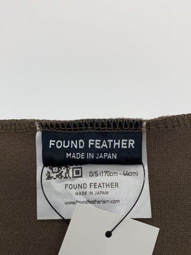 商品画像：FOUND FEATHER/マフラー/ポリエステル/ブラウン 2