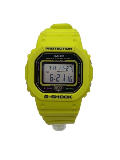 画像：CASIOクォーツ腕時計_G-SHOCK/デジタル/イエロー/GMD-S5600EP1