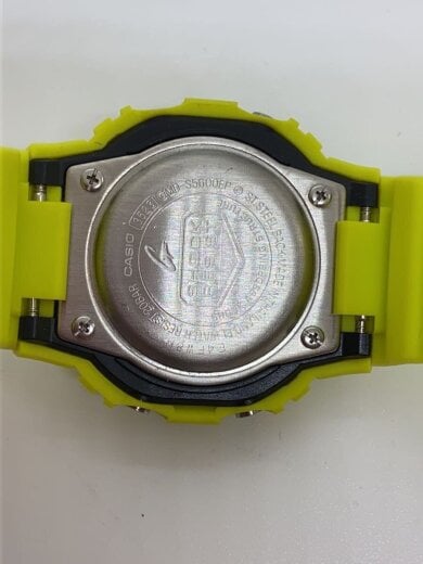 画像：CASIOクォーツ腕時計_G-SHOCK/デジタル/イエロー/GMD-S5600EP3