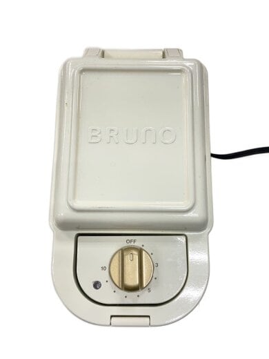 商品画像：ホットサンドメーカー シングル BOE043-WH [ホワイト] 1