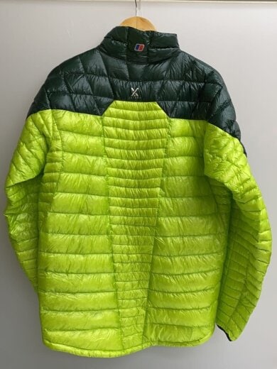 画像：berghausダウンジャケット/XL/ナイロン/GRN/213472