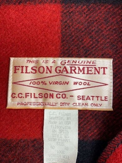 商品画像：90s/Double Mackinaw Cruiser/コート/42/ウール/RED 3