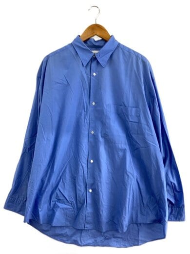 商品画像：長袖シャツ/フリーサイズ/コットン/ブルー/GM231-50080B// 1