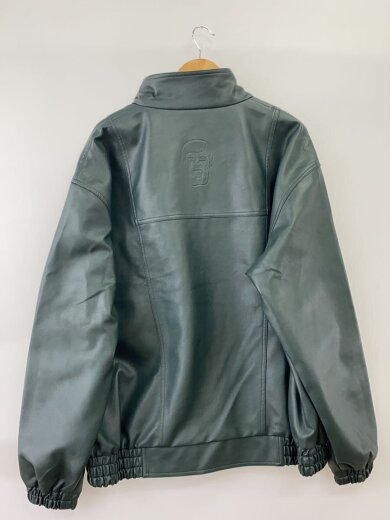商品画像：ジャケット/XL/フェイクレザー/グリーン// 2