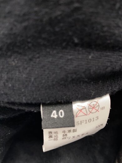 商品画像：レザージャケット・ブルゾン/40/牛革/BLK/SH15F1013// 7