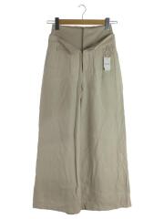 ワイドパンツ/S/レーヨン/BEG