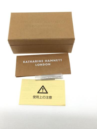 画像：KATHARINE HAMNETT LONDONクォーツ腕時計/アナログ/--/WHT/SLV/キズ有6