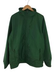 シェルジャケット/XXL/ポリエステル/GRN
