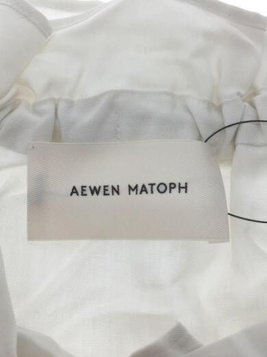 画像：AEWEN MATOPH長袖ブラウス/--/レーヨン/WHT/8721-263-00413