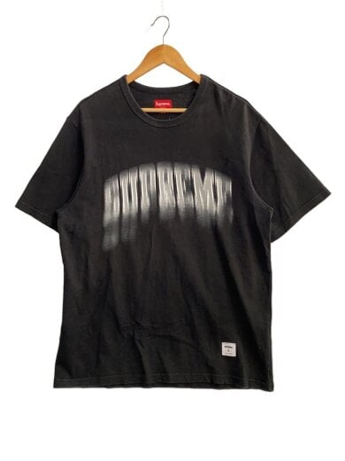 商品画像：Tシャツ/L/コットン/BLK/blurred arc// 1