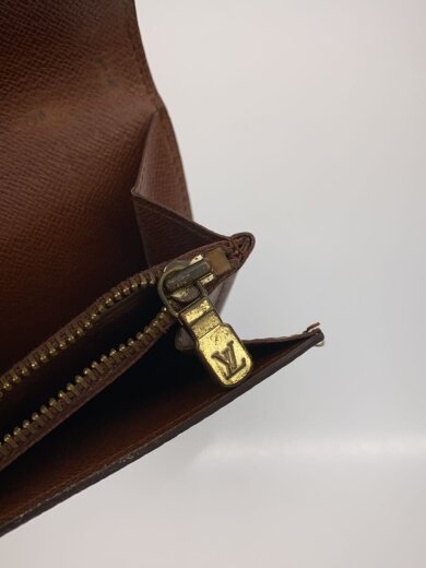 商品画像：1)ポシェット・ポルト・モネ・クレディ_モノグラム・キャンバス/--/BRW/総柄/メンズ 7