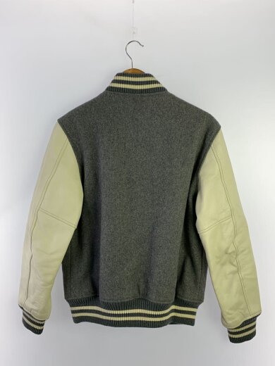 商品画像：スタジャン/M/ウール/GRY/無地/3142020 2