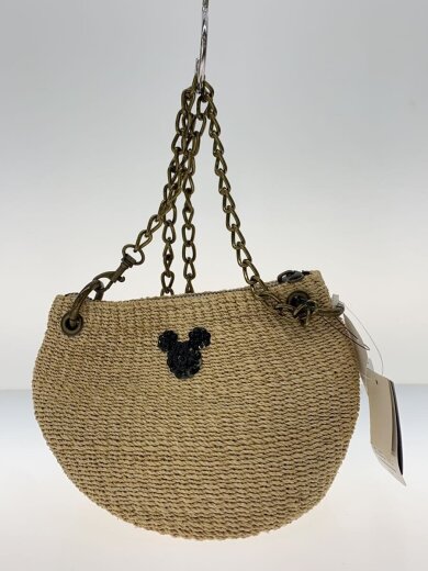 商品画像：カゴバッグ/--/BEG/プリント 3