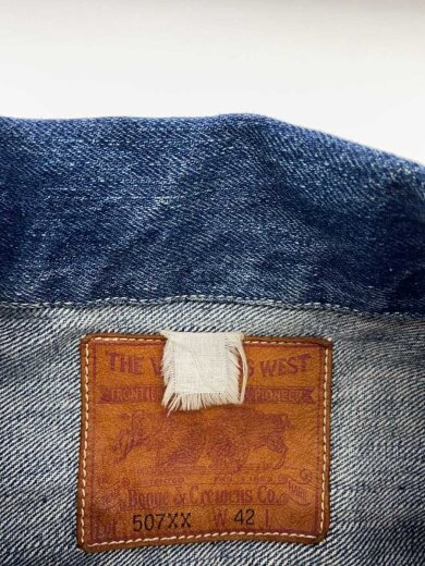 商品画像：Gジャン/42/コットン/IDG/無地/507xx 3