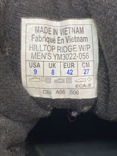 商品画像：トレッキングブーツ/27cm/GRY/スウェード/YM3022-056 5