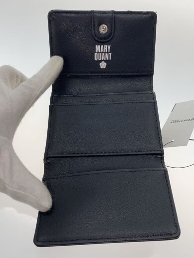 商品画像：3つ折り財布/エナメル/BLK/レディース 3