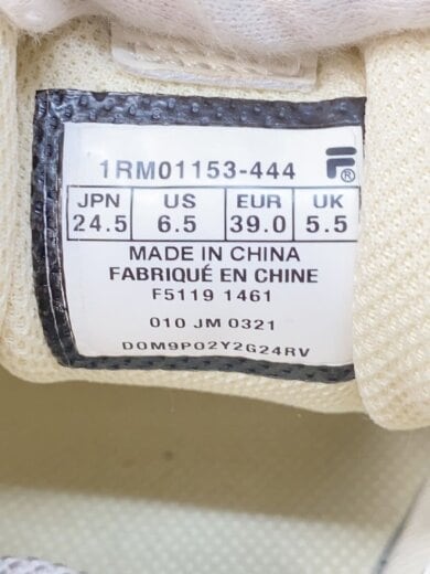 商品画像：ローカットスニーカー/24.5cm/WHT/1RM01153-444 5