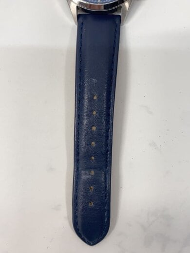 商品画像：SACSNY/クォーツ腕時計/アナログ/レザー/BLU/NVY/SS/SY15151 6