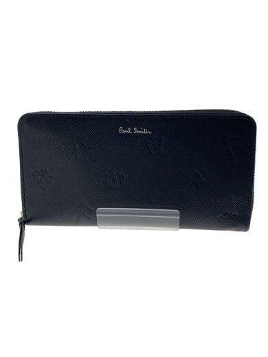 商品画像：長財布/レザー/BLK/メンズ 1