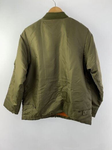 商品画像：ミリタリージャケット/L/ポリエステル/KHK/90s/MA1 2