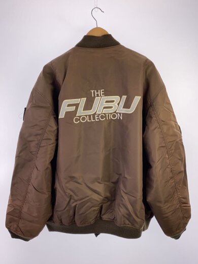 商品画像：フライトジャケット/XXL/ナイロン/BRW/MA-1/日焼け有 2