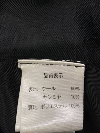 商品画像：コート/M/ウール/BLK/無地 4