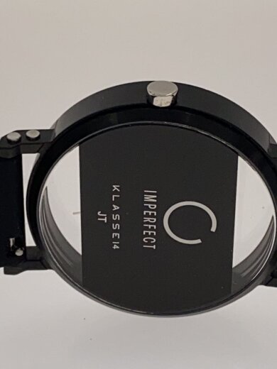 商品画像：クォーツ腕時計/アナログ/ラバー/BLK/BLK/IM18BK006M// 3