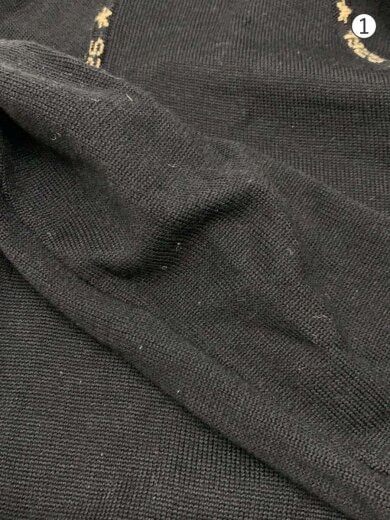 商品画像：長袖ニットワンピース/44/ウール/BLK 5