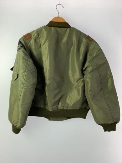 商品画像：フライトジャケット/38/ナイロン/KHK/M13259 2