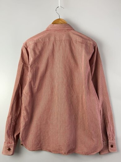 商品画像：長袖シャツ/XL/--/RED/ストライプ 2