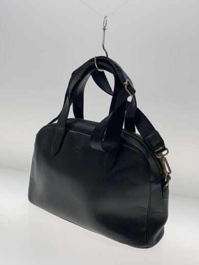商品画像：wagons-litss/ショルダーバッグ/レザー/BLK/無地 2