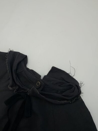 商品画像：ワンピース/120cm/ウール/BLK/無地// 7