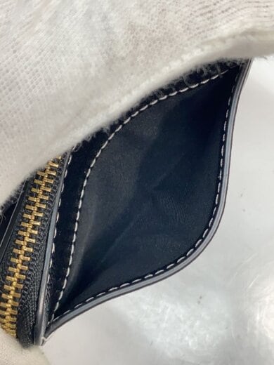 商品画像：2つ折り財布/--/BLK/無地/レディース/M0017024 6