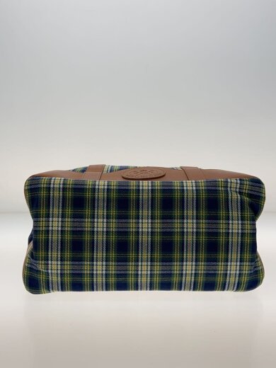 商品画像：トートバッグ/--/GRN/チェック/118-43-3603-6500 4