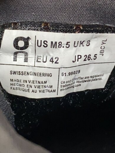 商品画像：ローカットスニーカー/26.5cm/BLK/61.99025 5