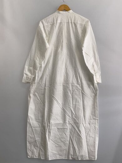 商品画像：シャツワンピース/O/コットン/WHT/無地/R01-02009// 2