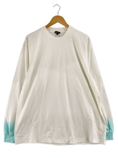 商品画像：anytee/長袖Tシャツ/XXL/コットン/WHT// 1