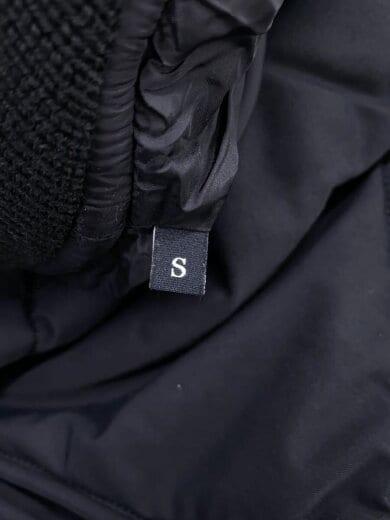 商品画像：ブルゾン/S/アクリル/BLK/無地/A06337 4