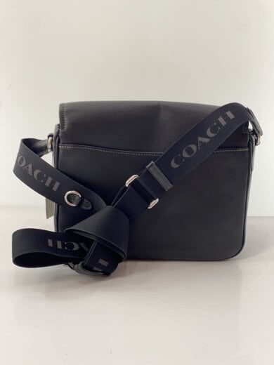 商品画像：ペース・メッセンジャーバッグ/レザー/BLK 3