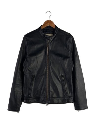 商品画像：フリースジャケット/M/羊革/BLK/6181048 1