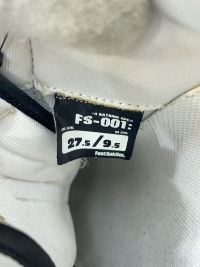 商品画像：ローカットスニーカー/27.5cm/WHT/FS-001 5
