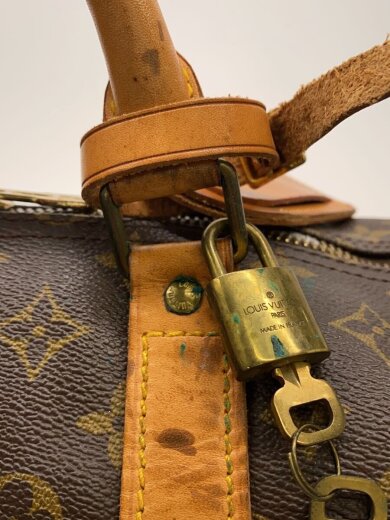 商品画像：キーポル60_モノグラム・キャンバス/PVC/BRW 7