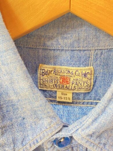 商品画像：半袖シャツ/15.5/コットン/BLU/BR35856 3